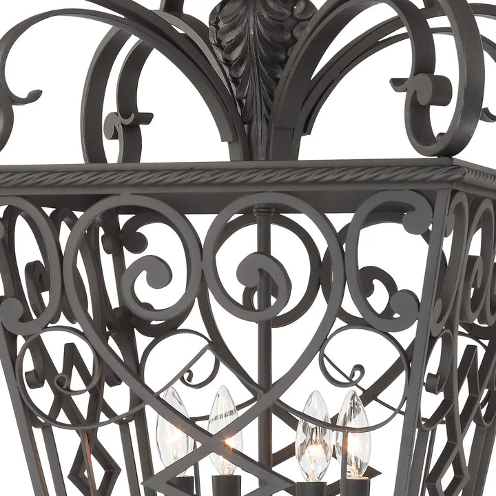 QUOIZEL, FORT QUINN PENDANT, CHANDELIER LIGHT