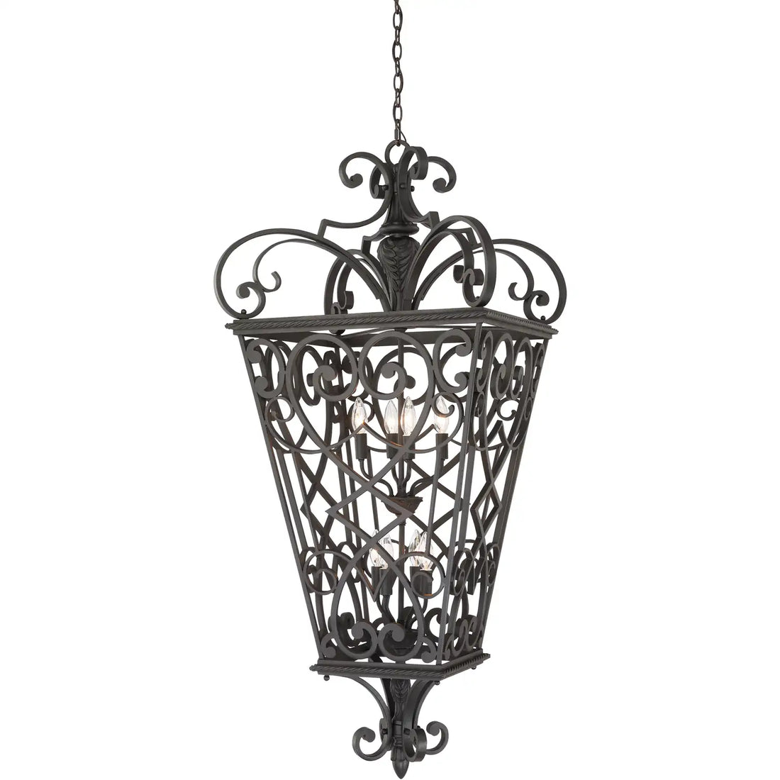 QUOIZEL, FORT QUINN PENDANT, CHANDELIER LIGHT
