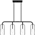 QUOIZEL, FAIRBANKS ISLAND CHANDELIER, LINEAR LIGHT