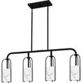 QUOIZEL, FAIRBANKS ISLAND CHANDELIER, LINEAR LIGHT