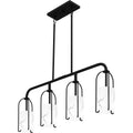 QUOIZEL, FAIRBANKS ISLAND CHANDELIER, LINEAR LIGHT