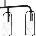 QUOIZEL, FAIRBANKS ISLAND CHANDELIER, LINEAR LIGHT