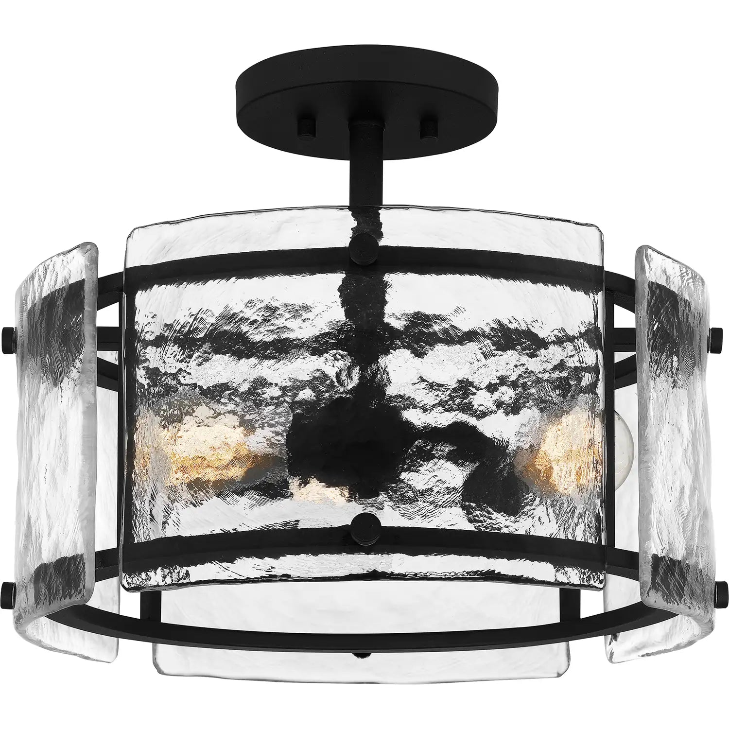 QUOIZEL, FORTRESS SEMI-FLUSH MOUNT, SEMI FLUSH MOUNT LIGHT