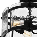 QUOIZEL, FORTRESS SEMI-FLUSH MOUNT, SEMI FLUSH MOUNT LIGHT