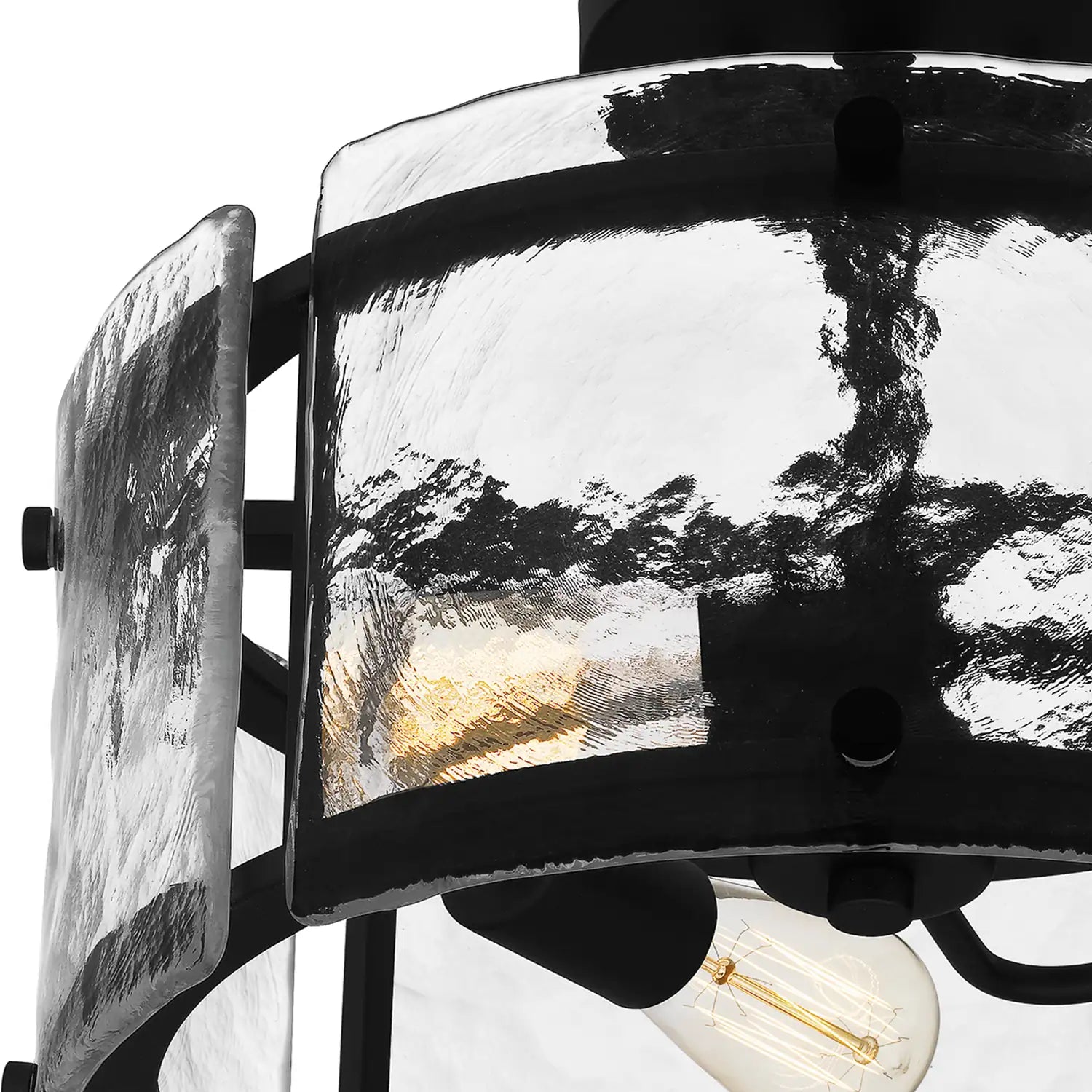 QUOIZEL, FORTRESS SEMI-FLUSH MOUNT, SEMI FLUSH MOUNT LIGHT