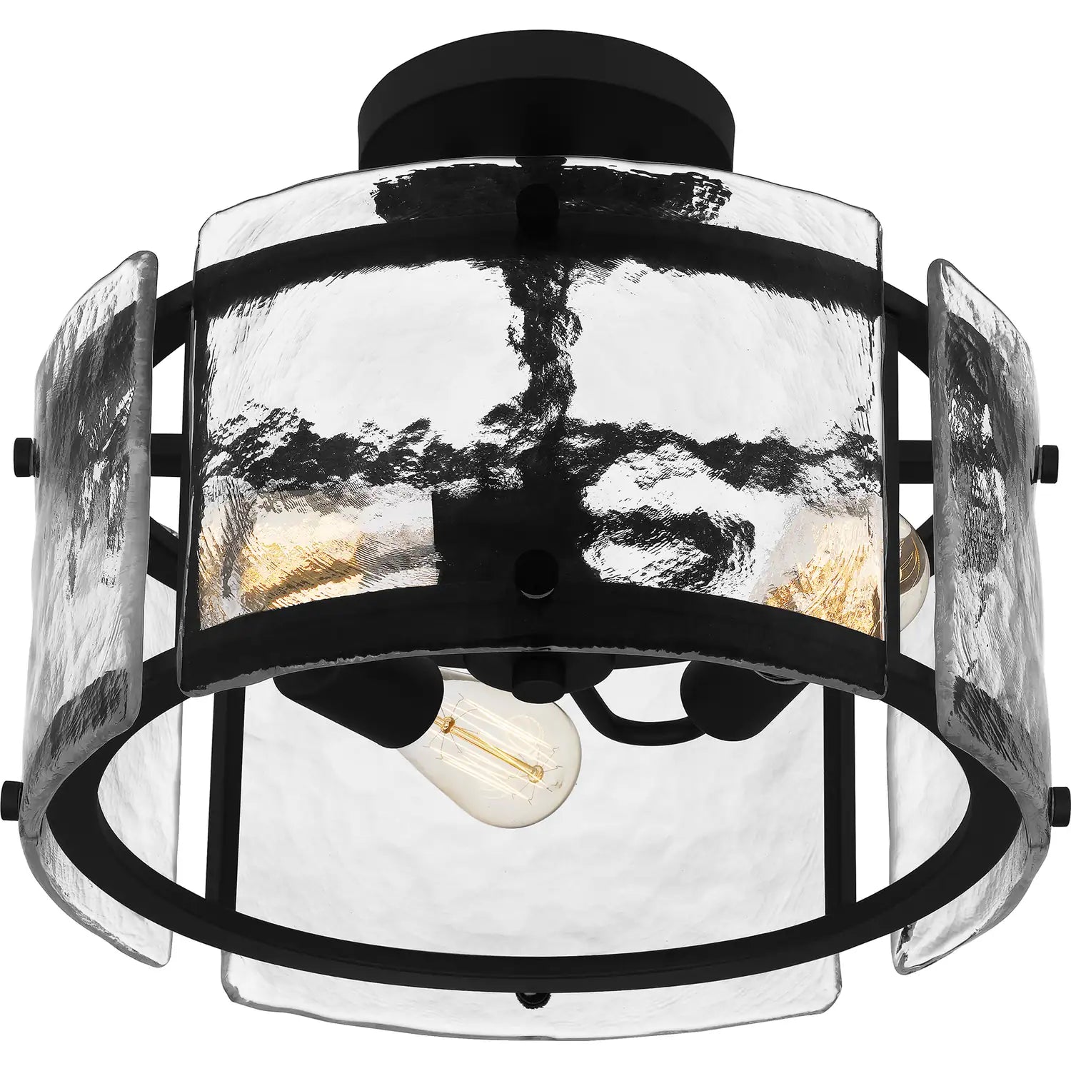 QUOIZEL, FORTRESS SEMI-FLUSH MOUNT, SEMI FLUSH MOUNT LIGHT