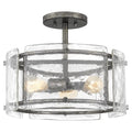 QUOIZEL, FORTRESS SEMI-FLUSH MOUNT, SEMI FLUSH MOUNT LIGHT