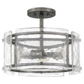 QUOIZEL, FORTRESS SEMI-FLUSH MOUNT, SEMI FLUSH MOUNT LIGHT