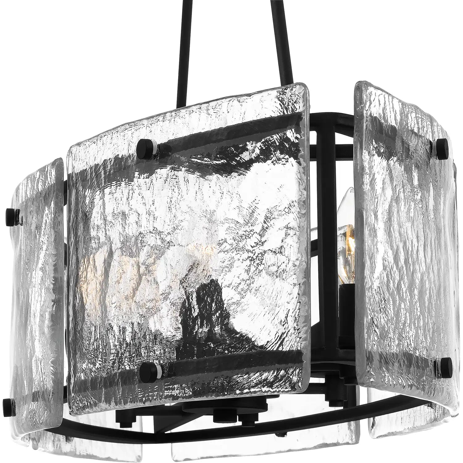 QUOIZEL, FORTRESS ISLAND CHANDELIER, LINEAR LIGHT