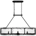 QUOIZEL, FORTRESS ISLAND CHANDELIER, LINEAR LIGHT