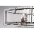 QUOIZEL, FORTRESS ISLAND CHANDELIER, LINEAR LIGHT