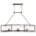 QUOIZEL, FORTRESS ISLAND CHANDELIER, LINEAR LIGHT