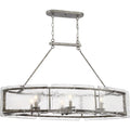 QUOIZEL, FORTRESS ISLAND CHANDELIER, LINEAR LIGHT