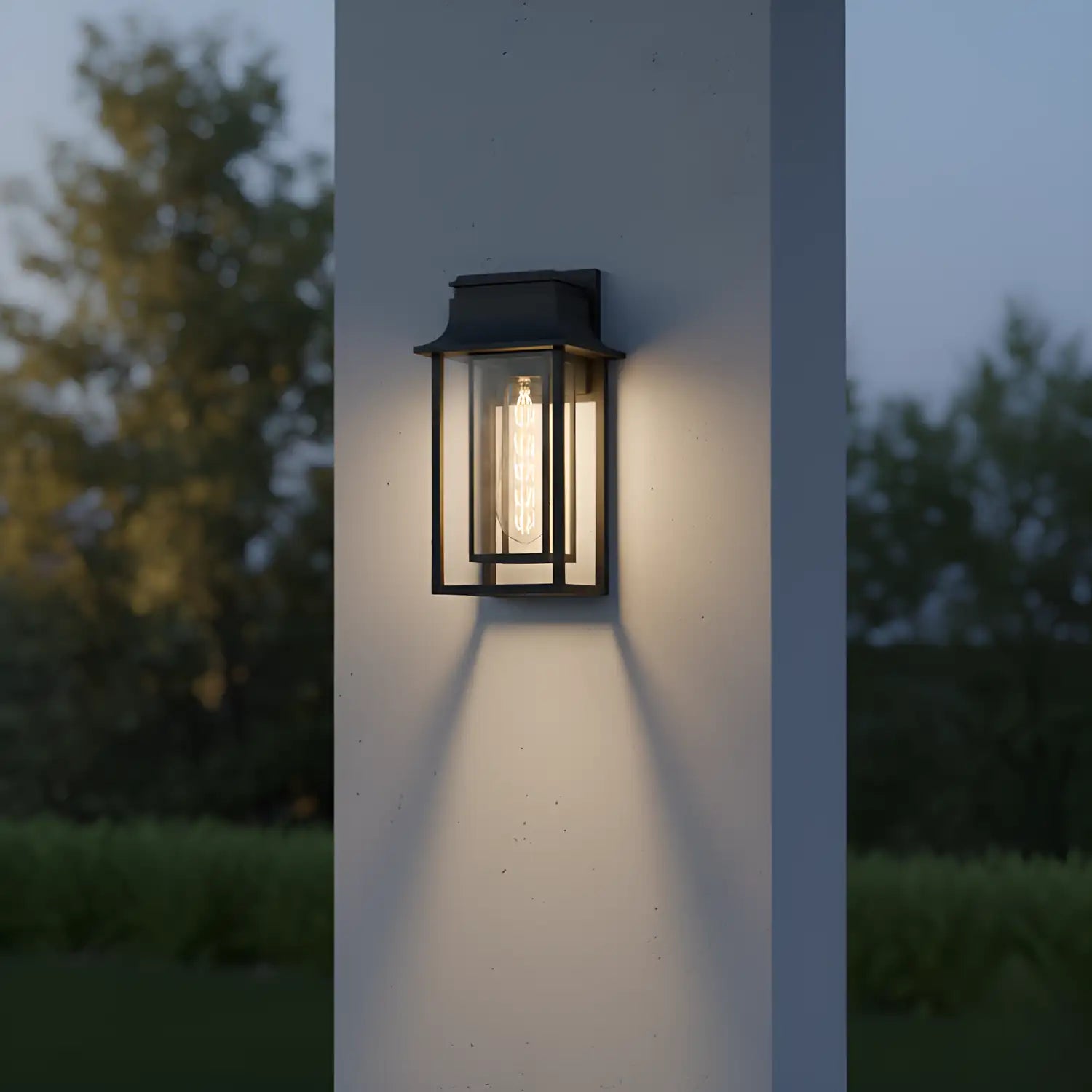 QUOIZEL, GARNER OUTDOOR LANTERN, OUTDOOR WALL LIGHTS