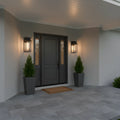 QUOIZEL, GARNER OUTDOOR LANTERN, OUTDOOR WALL LIGHTS