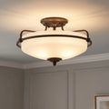 QUOIZEL, GRIFFIN FLUSH MOUNT, FLUSH MOUNT CEILING LIGHTS