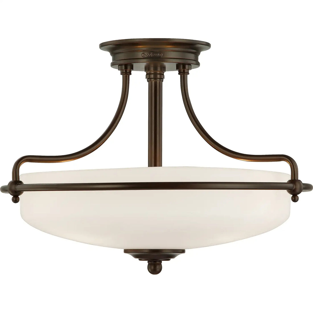 QUOIZEL, GRIFFIN SEMI-FLUSH MOUNT, SEMI FLUSH MOUNT LIGHT