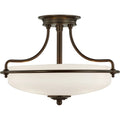 QUOIZEL, GRIFFIN SEMI-FLUSH MOUNT, SEMI FLUSH MOUNT LIGHT
