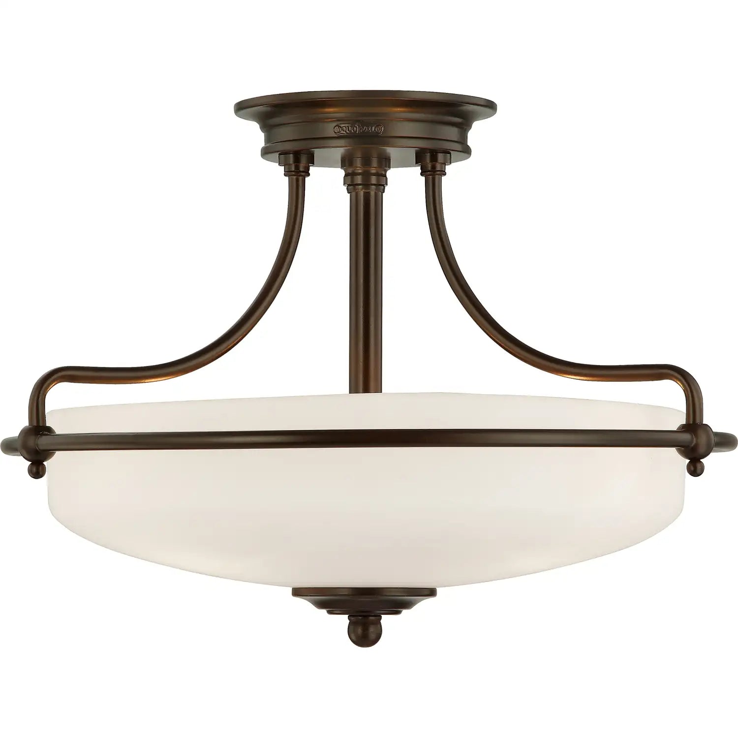 QUOIZEL, GRIFFIN SEMI-FLUSH MOUNT, SEMI FLUSH MOUNT LIGHT