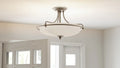 QUOIZEL, GRIFFIN SEMI-FLUSH MOUNT, SEMI FLUSH MOUNT LIGHT