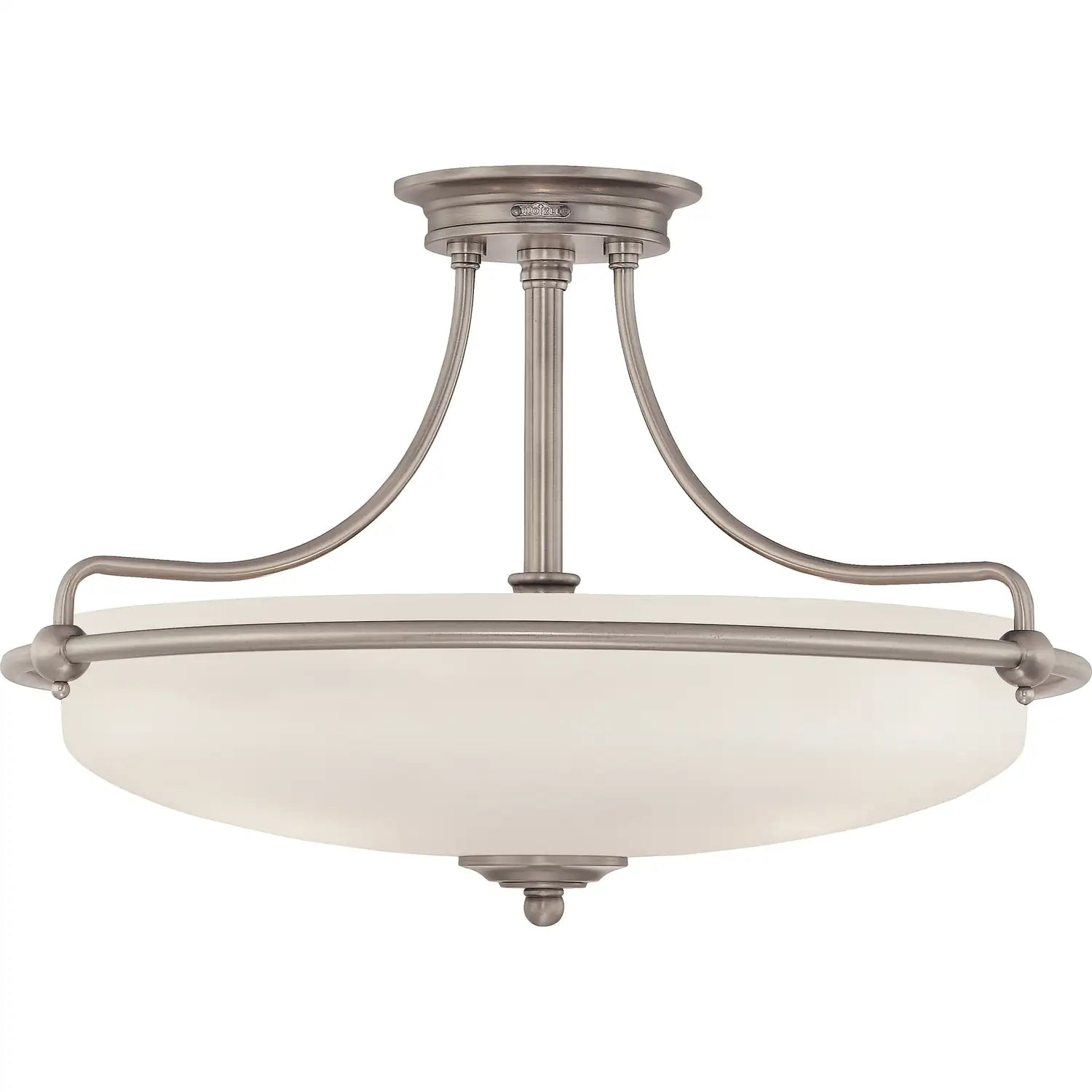 QUOIZEL, GRIFFIN SEMI-FLUSH MOUNT, SEMI FLUSH MOUNT LIGHT