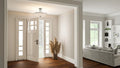 QUOIZEL, GRIFFIN SEMI-FLUSH MOUNT, SEMI FLUSH MOUNT LIGHT