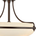 QUOIZEL, GRIFFIN SEMI-FLUSH MOUNT, SEMI FLUSH MOUNT LIGHT