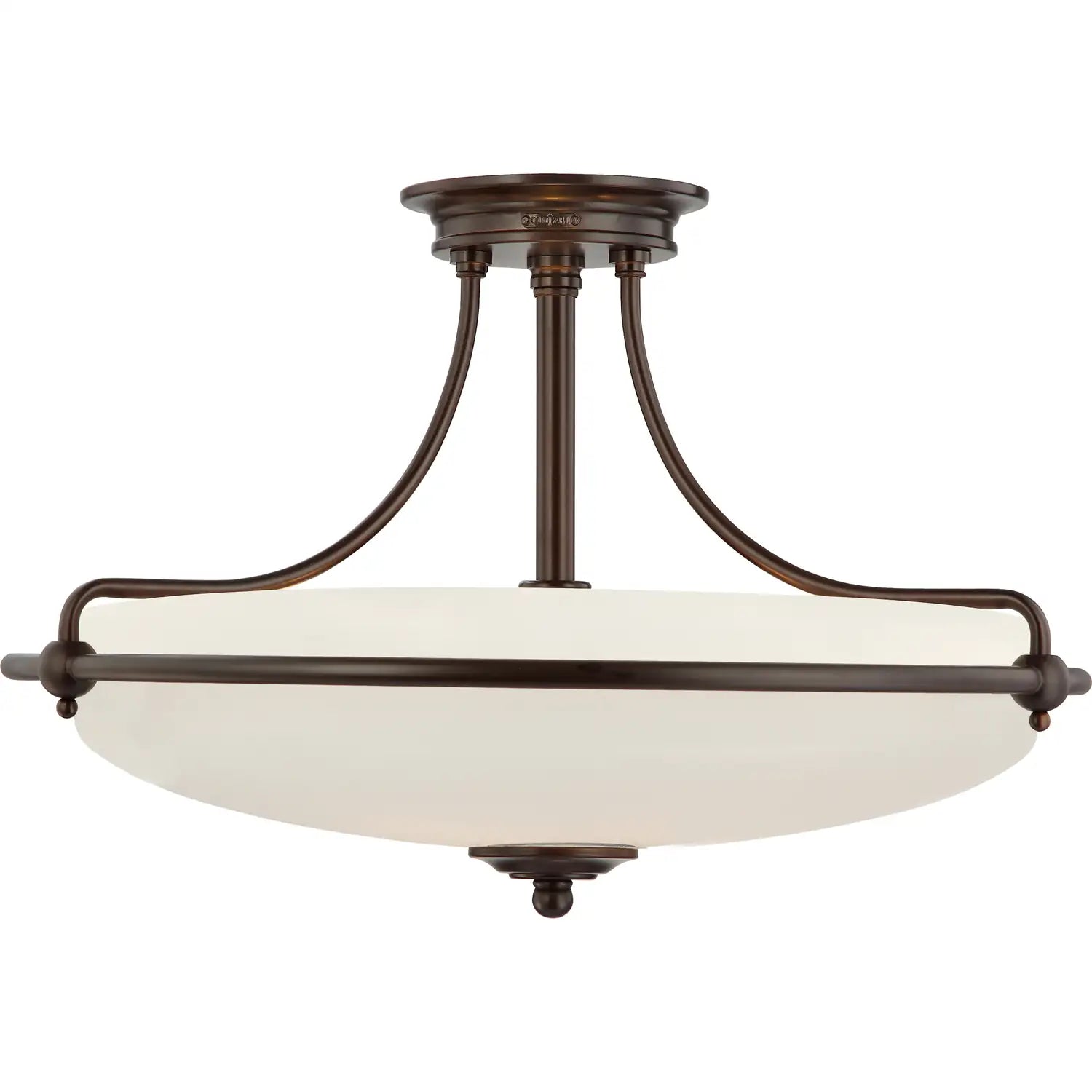 QUOIZEL, GRIFFIN SEMI-FLUSH MOUNT, SEMI FLUSH MOUNT LIGHT