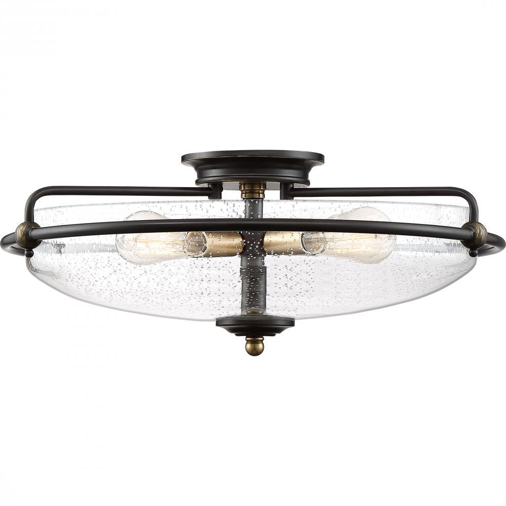 QUOIZEL, GRIFFIN FLUSH MOUNT, FLUSH MOUNT CEILING LIGHTS