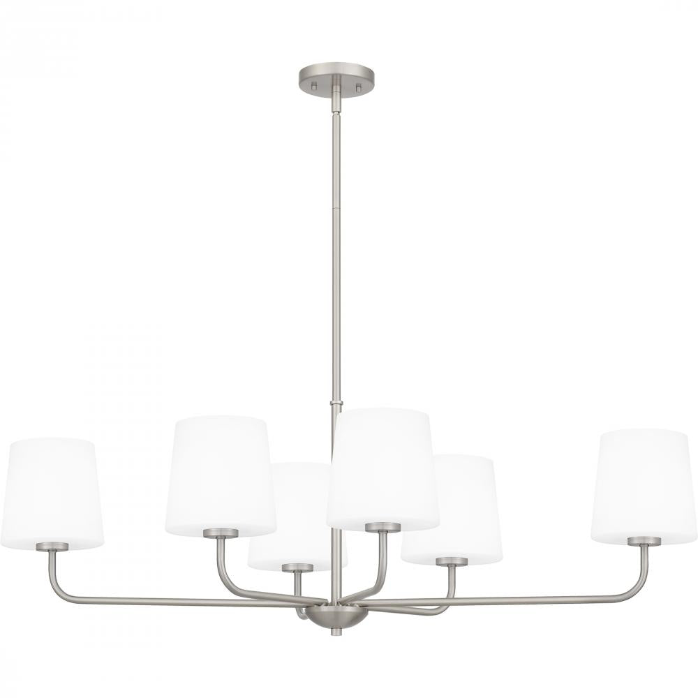 QUOIZEL, GALLAGHER ISLAND CHANDELIER, LINEAR LIGHT