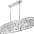 QUOIZEL, GIBSON ISLAND CHANDELIER, LINEAR LIGHT