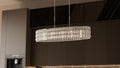 QUOIZEL, GIBSON ISLAND CHANDELIER, LINEAR LIGHT