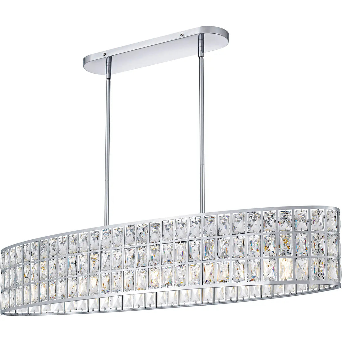 QUOIZEL, GIBSON ISLAND CHANDELIER, LINEAR LIGHT
