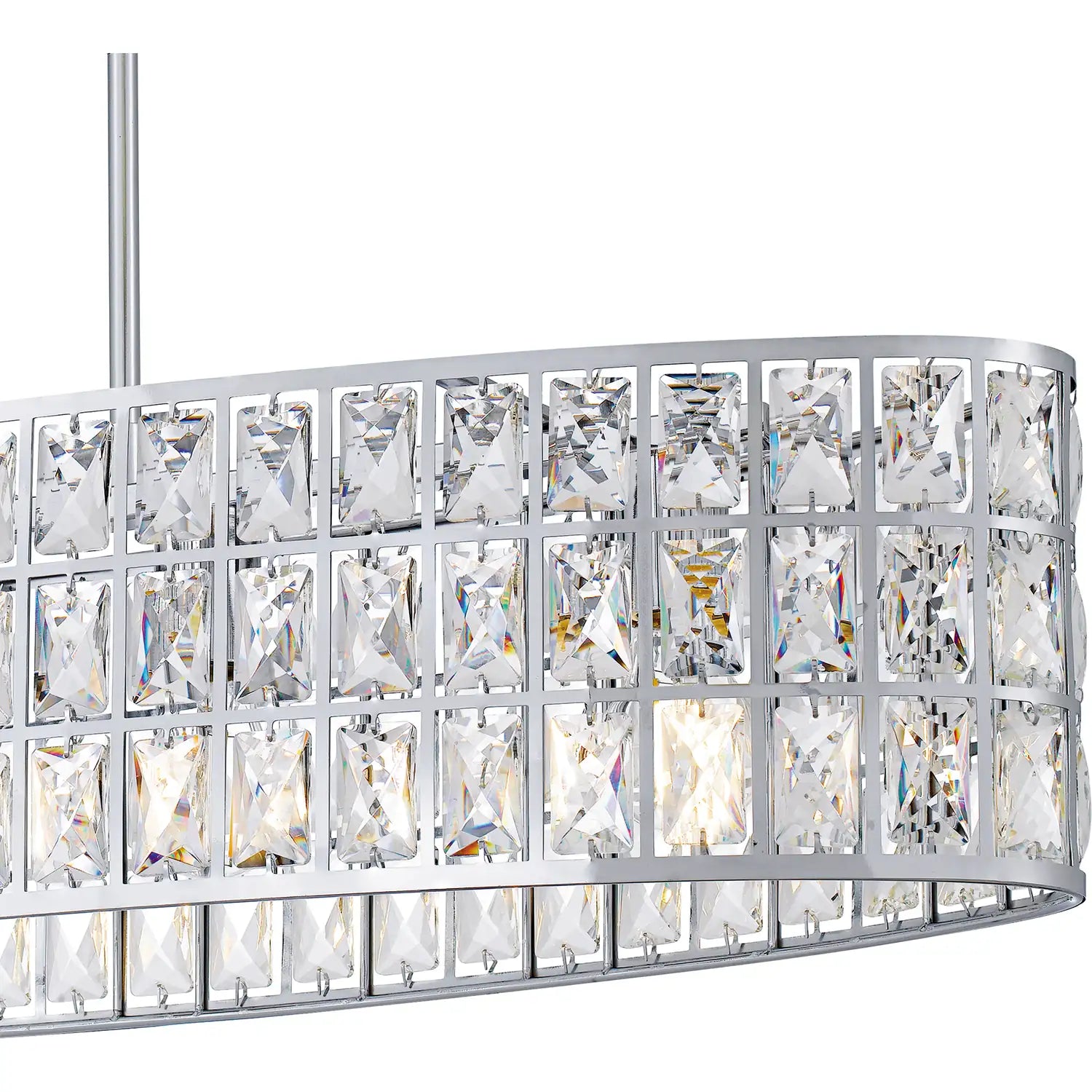 QUOIZEL, GIBSON ISLAND CHANDELIER, LINEAR LIGHT