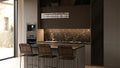 QUOIZEL, GIBSON ISLAND CHANDELIER, LINEAR LIGHT