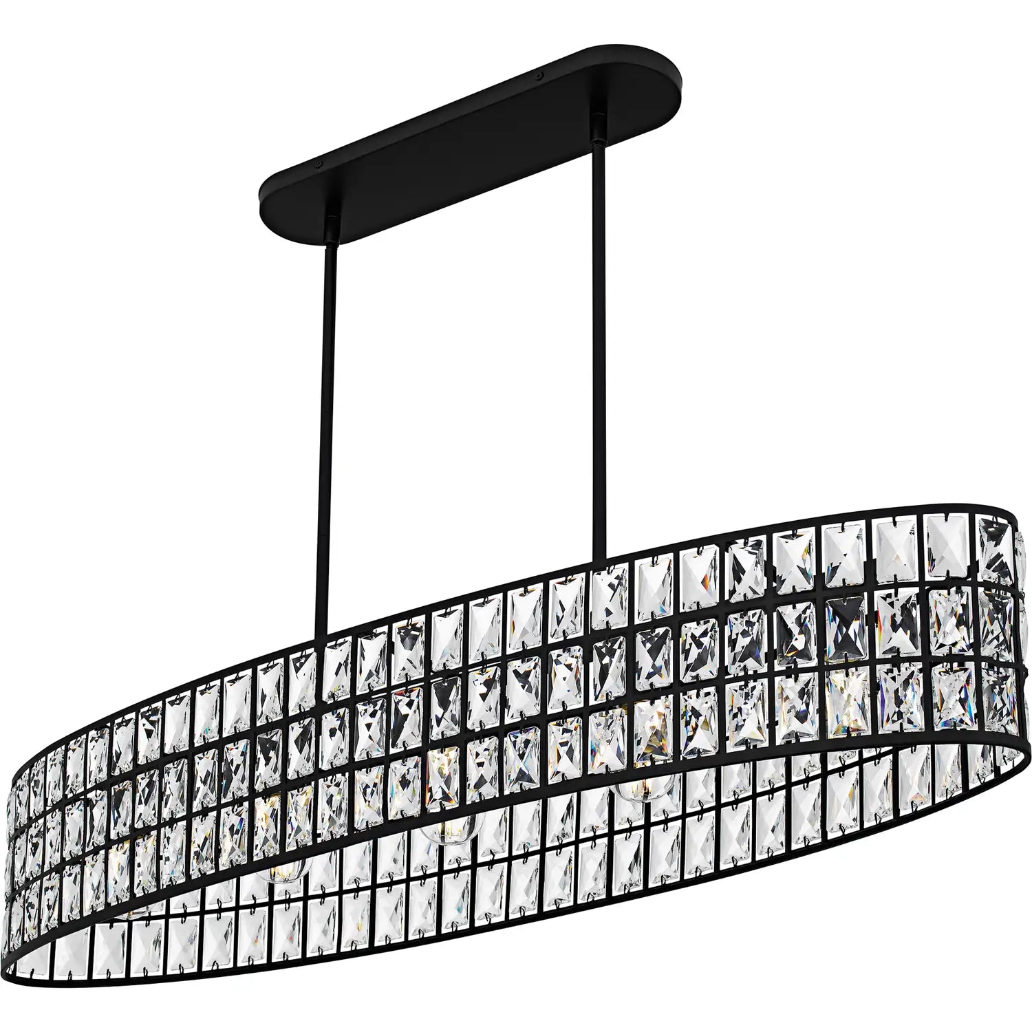 QUOIZEL, GIBSON ISLAND CHANDELIER, LINEAR LIGHT