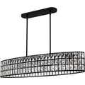 QUOIZEL, GIBSON ISLAND CHANDELIER, LINEAR LIGHT