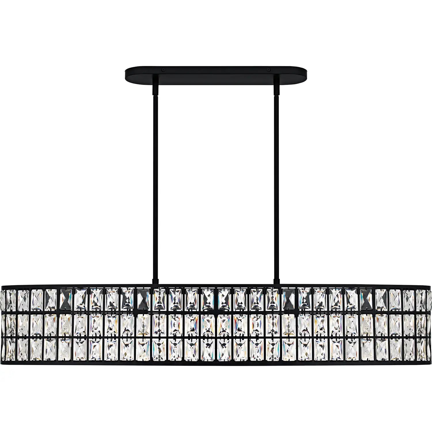 QUOIZEL, GIBSON ISLAND CHANDELIER, LINEAR LIGHT