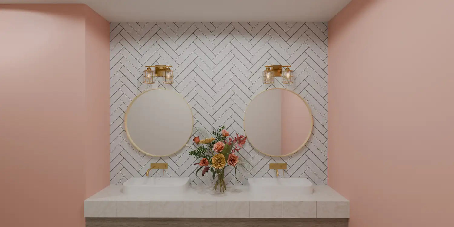 QUOIZEL, GIBSON BATH LIGHT, BATH VANITY LIGHT