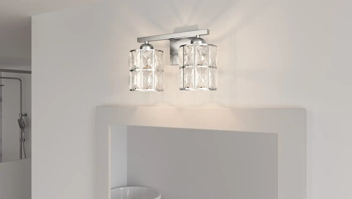 QUOIZEL, GIBSON BATH LIGHT, BATH VANITY LIGHT