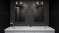 QUOIZEL, GIBSON BATH LIGHT, BATH VANITY LIGHT