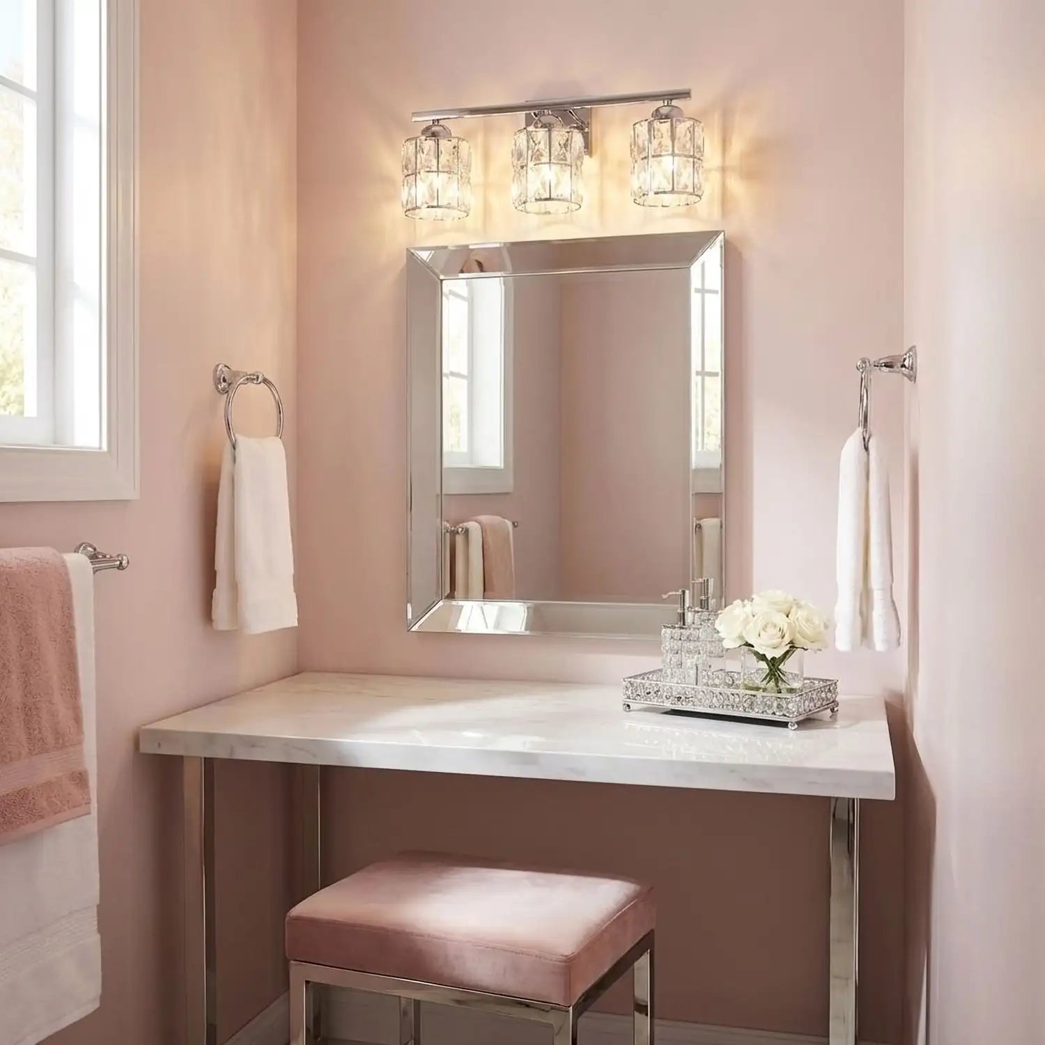 QUOIZEL, GIBSON BATH LIGHT, BATH VANITY LIGHT