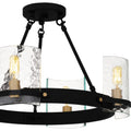 QUOIZEL, GLOUCESTER SEMI-FLUSH MOUNT, SEMI FLUSH MOUNT LIGHT