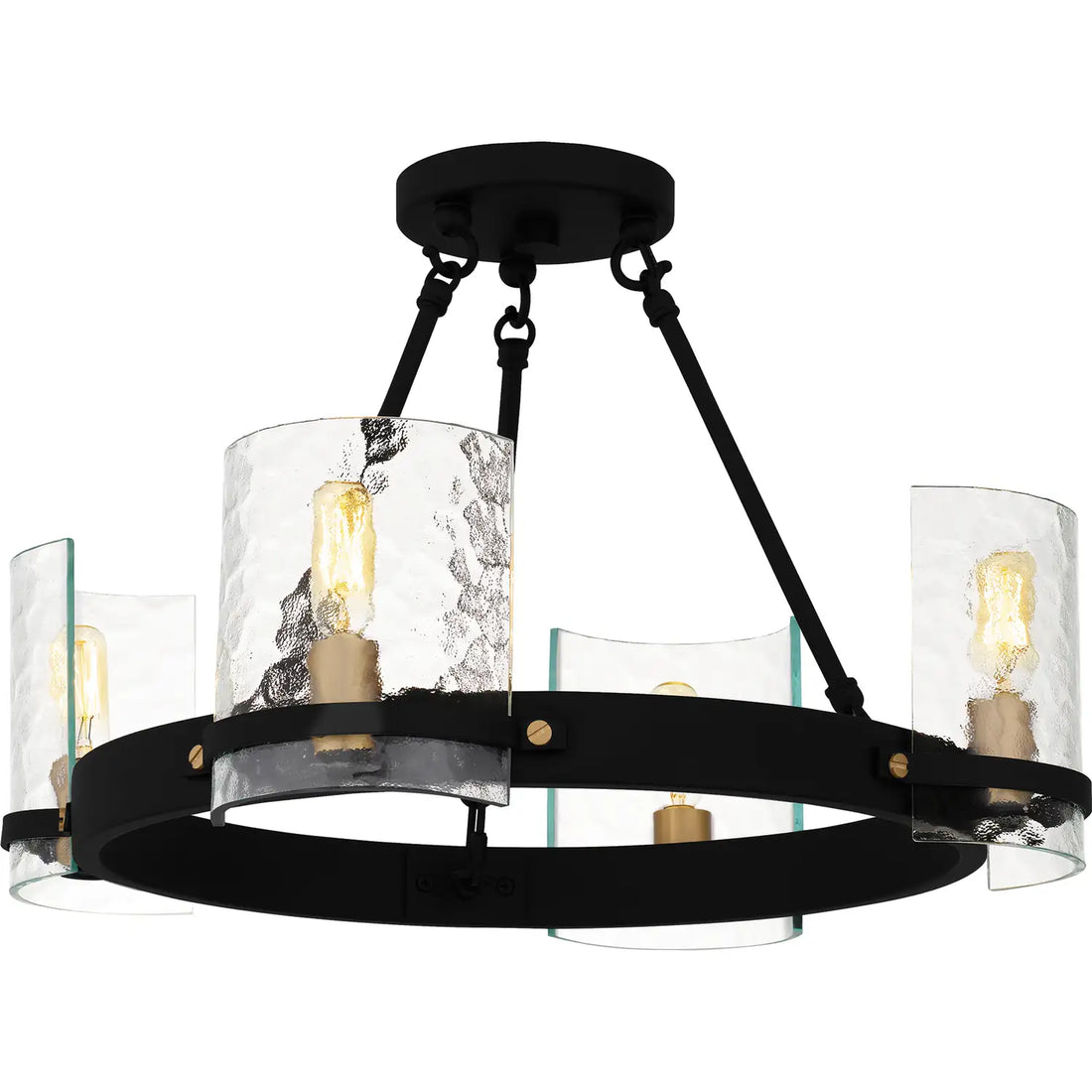 QUOIZEL, GLOUCESTER SEMI-FLUSH MOUNT, SEMI FLUSH MOUNT LIGHT