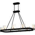 QUOIZEL, GLOUCESTER ISLAND CHANDELIER, LINEAR LIGHT