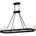 QUOIZEL, GLOUCESTER ISLAND CHANDELIER, LINEAR LIGHT