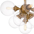 QUOIZEL, GLINDA SEMI-FLUSH MOUNT, SEMI FLUSH MOUNT LIGHT