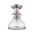 QUOIZEL, GRANT SEMI-FLUSH MOUNT, SEMI FLUSH MOUNT LIGHT