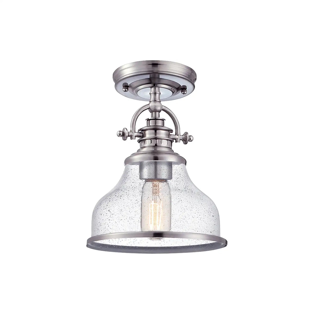 QUOIZEL, GRANT SEMI-FLUSH MOUNT, SEMI FLUSH MOUNT LIGHT