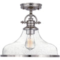 QUOIZEL, GRANT SEMI-FLUSH MOUNT, SEMI FLUSH MOUNT LIGHT